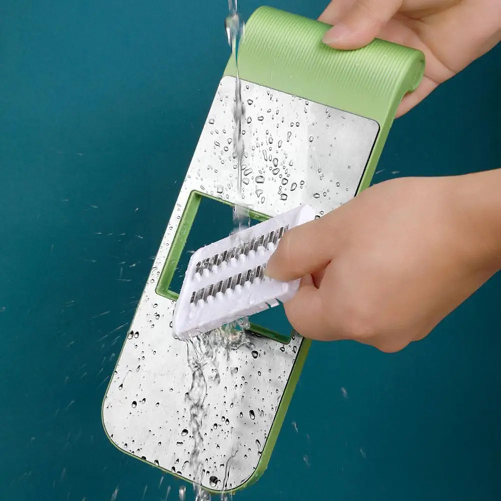Multifunctional Vegetable Cutter Grater For Vegetables Slicers – Shredders Peeler Carrot Fruit Vegetable Cutting Kitchen Tool – 05 Blades Vegetable Cutter