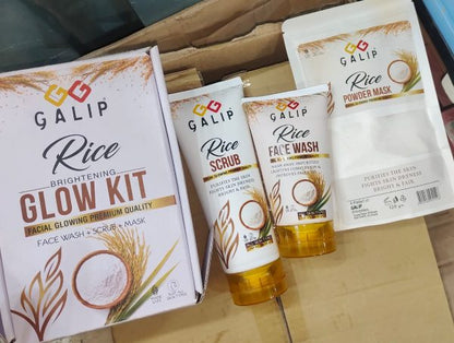 Galip Rice Glow Kit – Korean Glow Mask – Korean Glow Kit | Best Quality Skin Care Kit – Beauty Kit