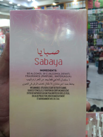 Portable Sabaya Perfume – 100ml Long-lasting Fragrance For Women (3.4 Fl Oz)